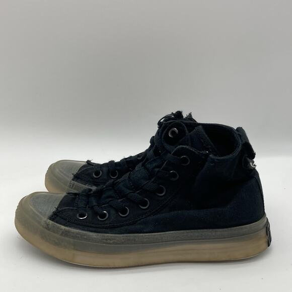 Mens Size 5.5 Converse Chuck Taylor Shoes CX Explore Sneakers Black Casual - Picture 4 of 11